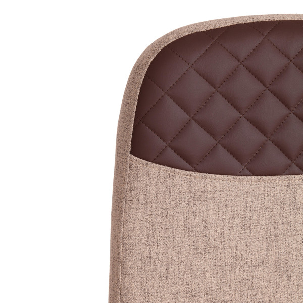 Кресло ADVANCE (ткань/кож/зам, светло-коричневый/коричневый, фостер 04/36-36) фото № 9