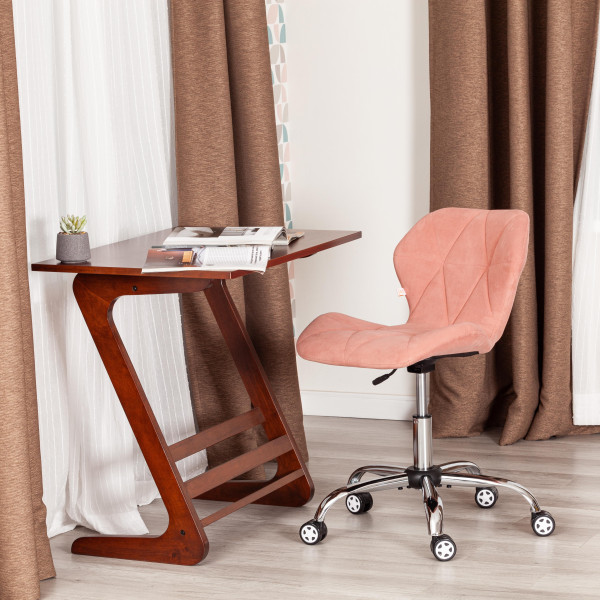 Кресло SELFI (флок, розовый, 137) фото № 11