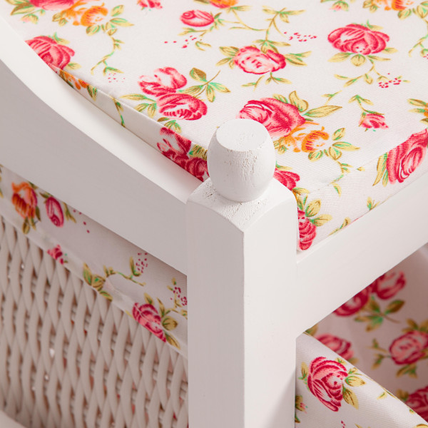 Обувница с 2-я корзинами Secret De Maison RIMI ( mod.TT-BH003 )(Белый (White)) фото № 6