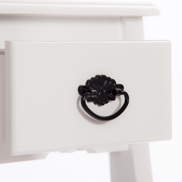 Туалетный столик с зеркалом и табуретом Secret De Maison GAUDE (mod. TT-DT003) (Белый (White)) фото № 6