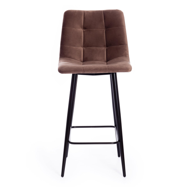 Стул полубарный CHILLY (mod. 7095пб ) (коричневый barkhat 11/черный) фото № 4