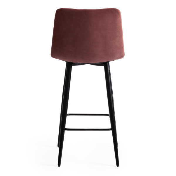 Стул полубарный CHILLY (mod. 7095пб ) (коралловый barkhat 15 /черный) фото № 4