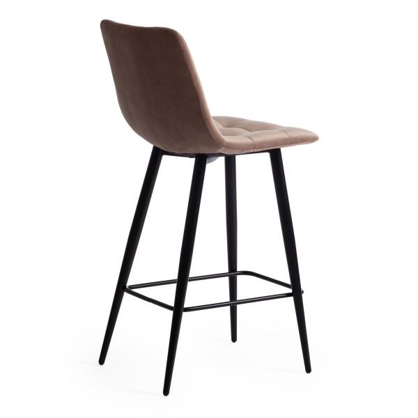Стул полубарный CHILLY (mod. 7095пб ) (бежевый barkhat 5/черный) фото № 3