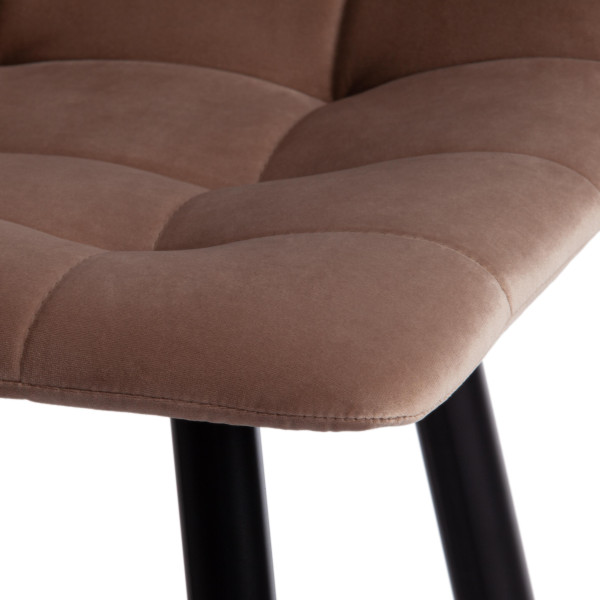 Стул полубарный CHILLY (mod. 7095пб ) (бежевый barkhat 5/черный) фото № 8