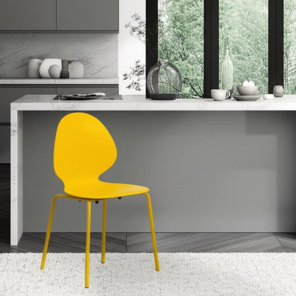 Стул EBAY (mod 03) (желтый) фото № 9