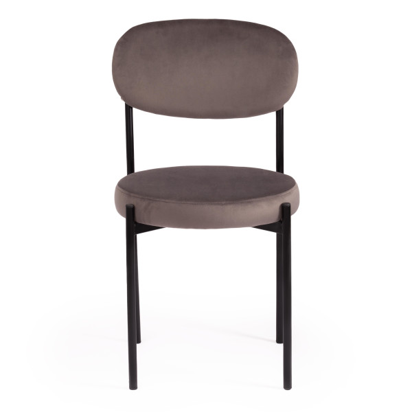 Стул REVO (mod. 7033) (темно-серый barkhat 14/черный) фото № 5