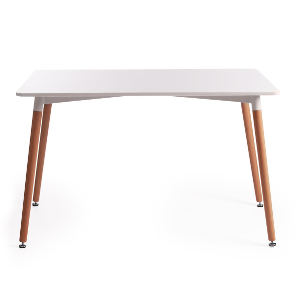 Стол JOHN (mod. T1001) White (Белый) / Natural (натуральный) фото № 2