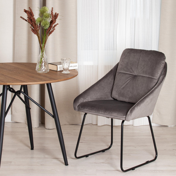 Кресло STAR (mod. CY-1919) (серый (HLR 24)/черный) фото № 8