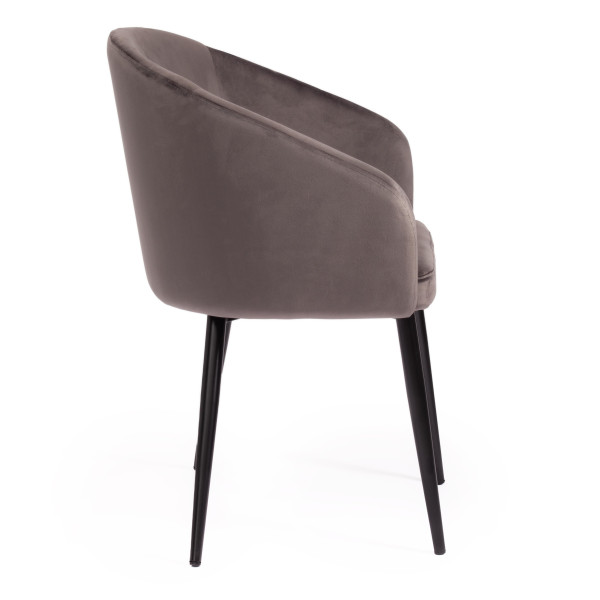 Кресло LA FONTAIN (mod. 004) (серый (HLR 24)/черный) фото № 2