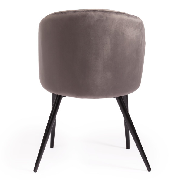 Кресло LA FONTAIN (mod. 004) (серый (HLR 24)/черный) фото № 4