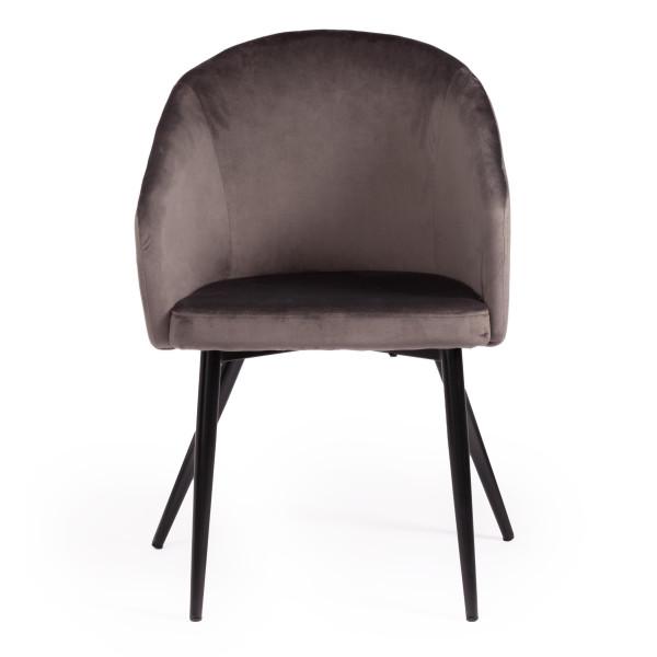 Кресло LA FONTAIN (mod. 004) (серый (HLR 24)/черный) фото № 5