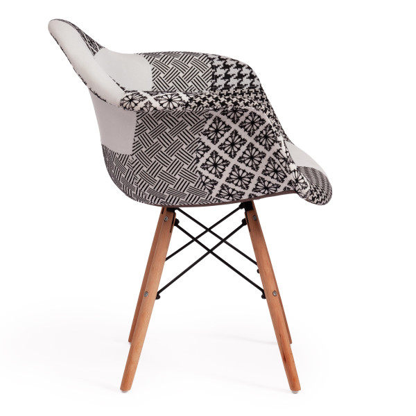 Кресло Secret De Maison CINDY SOFT (EAMES) (mod. 101) (black/white (черный/белый)) фото № 2