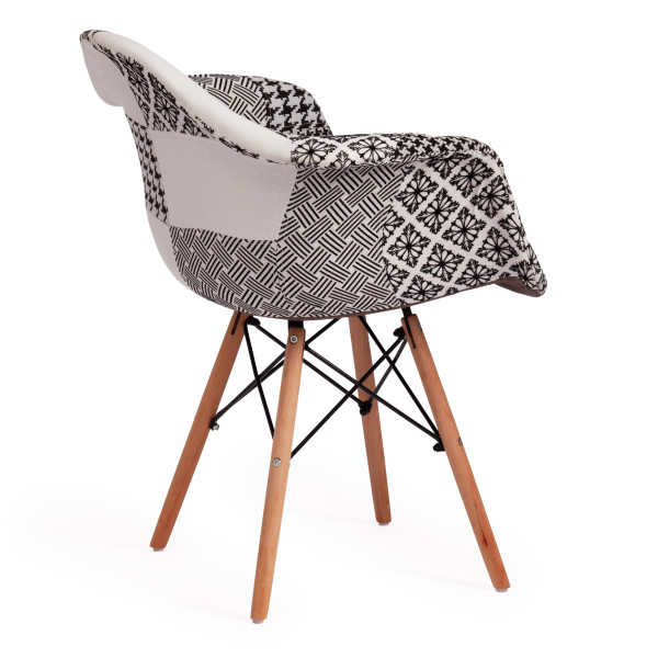 Кресло Secret De Maison CINDY SOFT (EAMES) (mod. 101) (black/white (черный/белый)) фото № 3