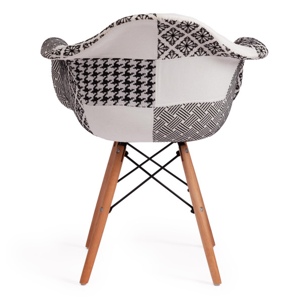 Кресло Secret De Maison CINDY SOFT (EAMES) (mod. 101) (black/white (черный/белый)) фото № 4