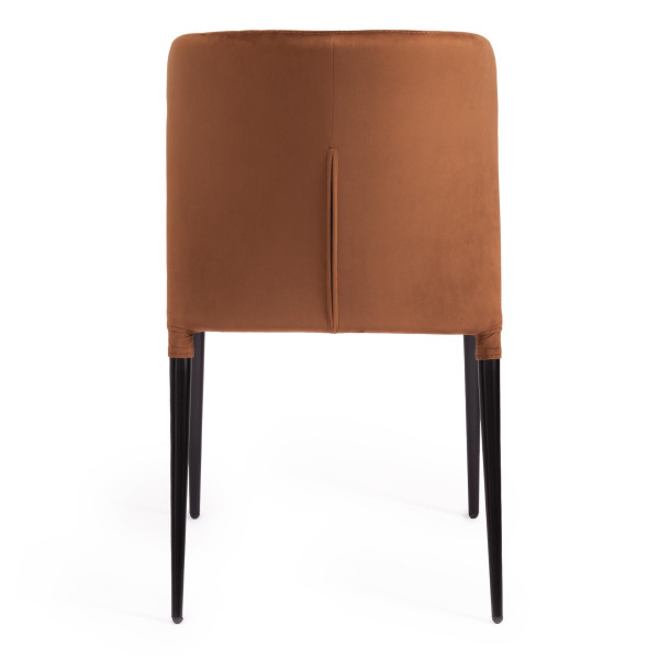 Стул ALVOR (mod. 715) (коричневый barkhat 11/черный) фото № 4