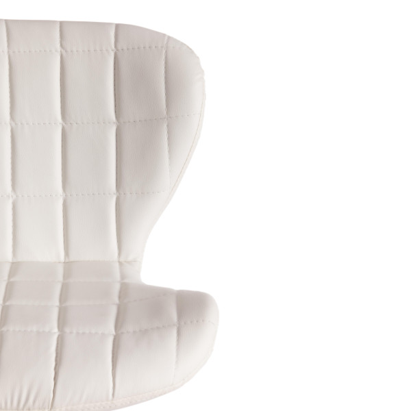 Стул барный AVIONIC (mod. KY712A) (белый/хром) фото № 6