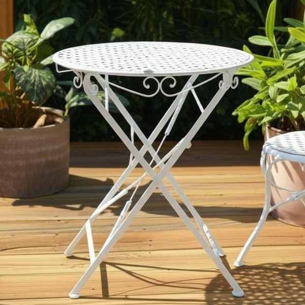 Кованый стол Secret De Maison «Патио» (Patio) (Белый) фото № 7
