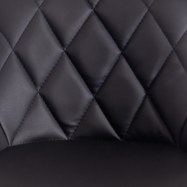 Стул барный MESSY (mod. KY704C) (черный/белый/хром) фото № 7