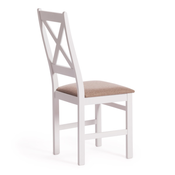 Стул CROSSMAN (white, ткань бежевая (Ford William 7)) фото № 3