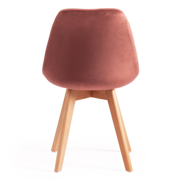 Стул Secret De Maison TULIP SOFT (mod. 74) (коралловый (HLR 44)/натуральный) фото № 4