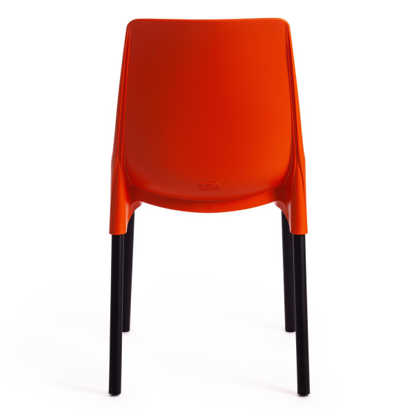 Стул GENIUS (mod 75) (оранжевый/черные ножки) фото № 4