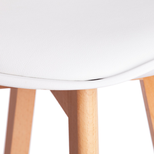 Стул Secret De Maison TULIP BAR (mod. C1014H) (белый 018 /натуральный) фото № 7