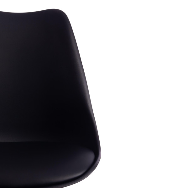 Стул Secret De Maison TULIP BAR (mod. C1014H) (черный 3010/натуральный) фото № 6