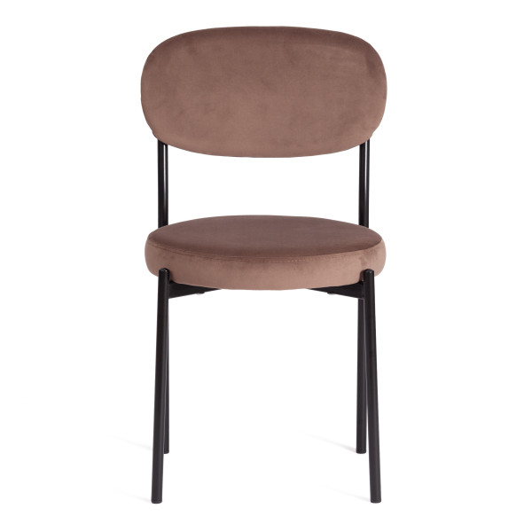 Стул REVO (mod. 7033) (коричневый barkhat 11/черный) фото № 5