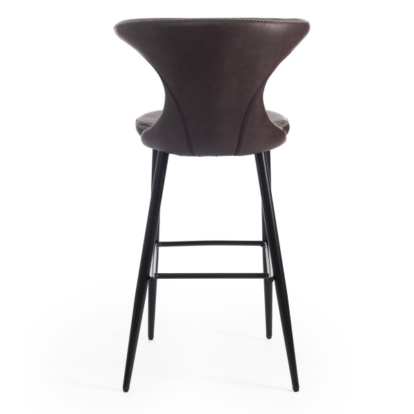 Стул барный FLAIR BAR (mod. 9018) (коричневый 1/черный) фото № 4