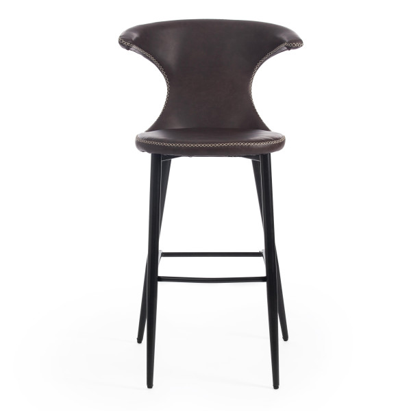 Стул барный FLAIR BAR (mod. 9018) (коричневый 1/черный) фото № 5