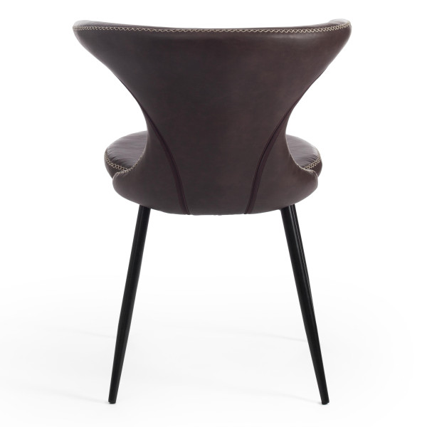 Стул FLAIR (mod. 9020) (коричневый 1/черный) фото № 4