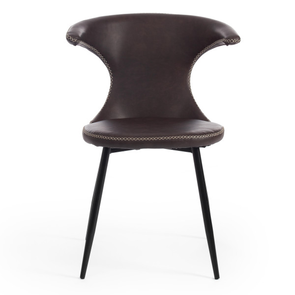 Стул FLAIR (mod. 9020) (коричневый 1/черный) фото № 5