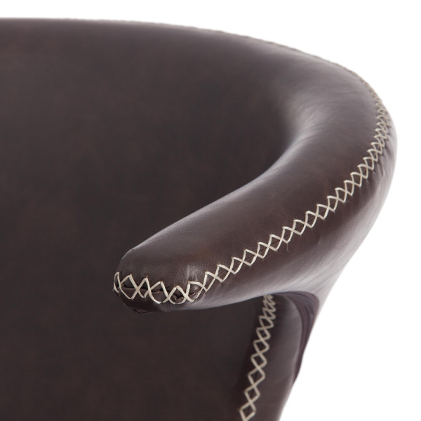 Стул FLAIR (mod. 9020) (коричневый 1/черный) фото № 7