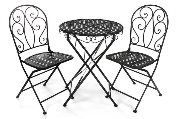 Кованый стол Secret De Maison «Патио» (Patio) (Чёрный) фото № 3