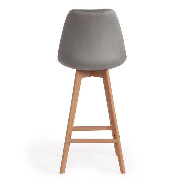 Стул Secret De Maison TULIP SOFT BAR (mod. 75) (светло-серый (HLR19)/натуральный) фото № 4