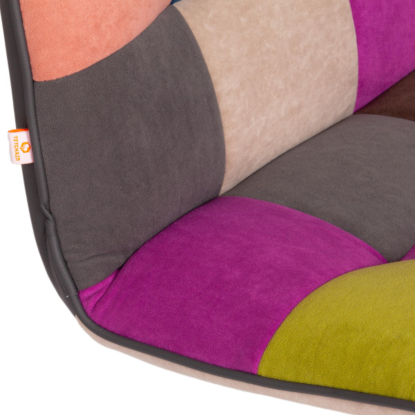 Кресло ZERO (спектр) (ткань флок, цветной) фото № 8