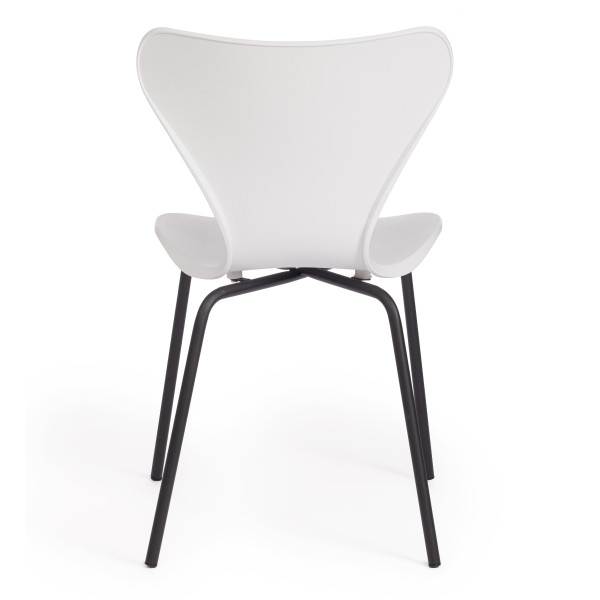 Стул Jacobsen (mod DC 102) (белый 018/черный) фото № 4