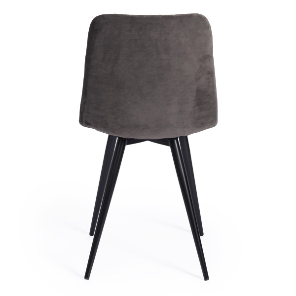 Стул CHILLY (mod. 7095-1) (темно-серый barkhat 14/черный) фото № 4