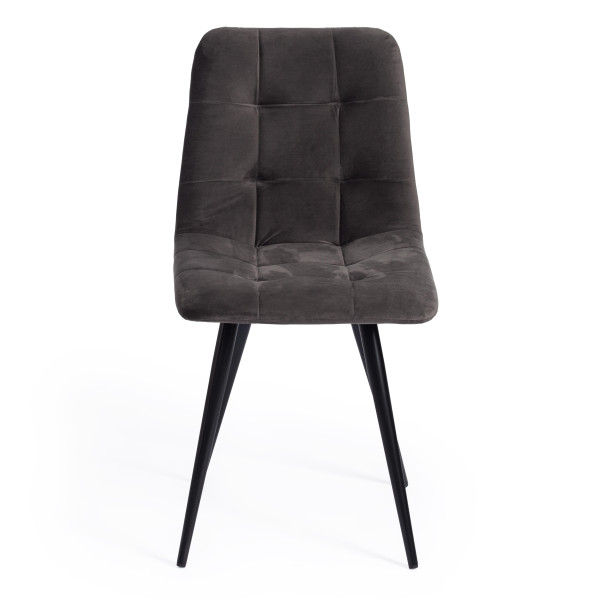 Стул CHILLY (mod. 7095-1) (темно-серый barkhat 14/черный) фото № 5