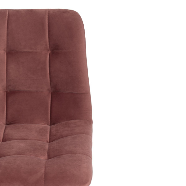 Стул CHILLY (mod. 7095-1) (коралловый barkhat 15 /черный) фото № 6