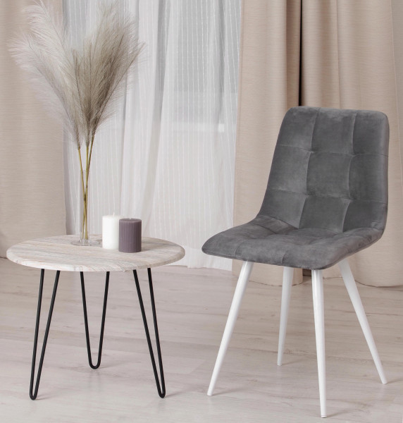 Стул CHILLY (mod. 7095-1) (серый barkhat 26/белый) фото № 10