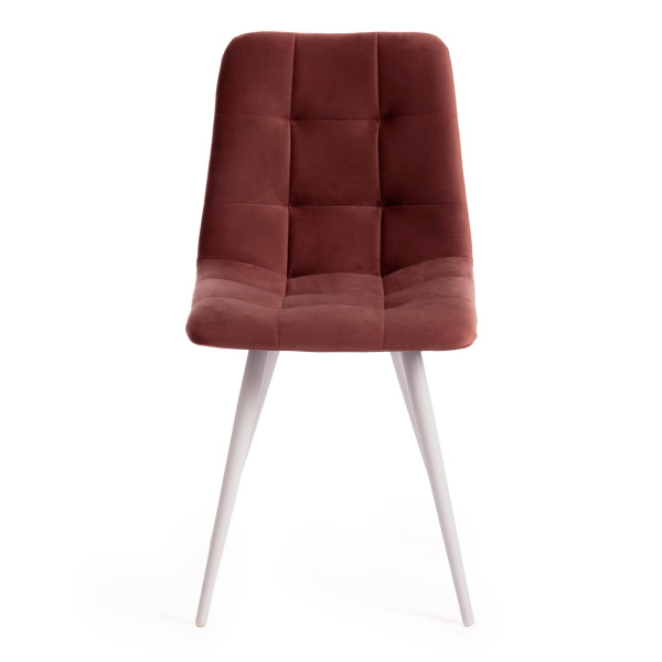 Стул CHILLY (mod. 7095-1) (коралловый barkhat 15 /белый) фото № 5