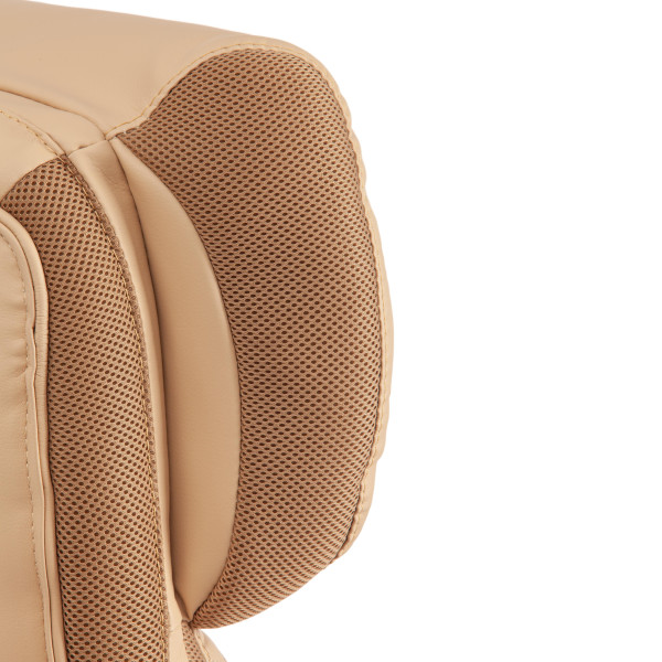 Кресло CHIEF (кож/зам/ткань, бежевый/бронза, 36-34/21) фото № 10