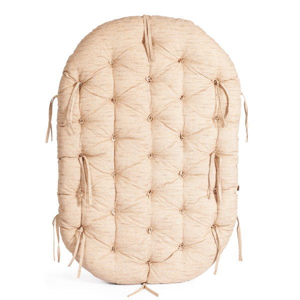 Кресло "MAMASAN" 23/02 W /с подушкой/ Antique brown (античный черно-коричневый) фото № 16