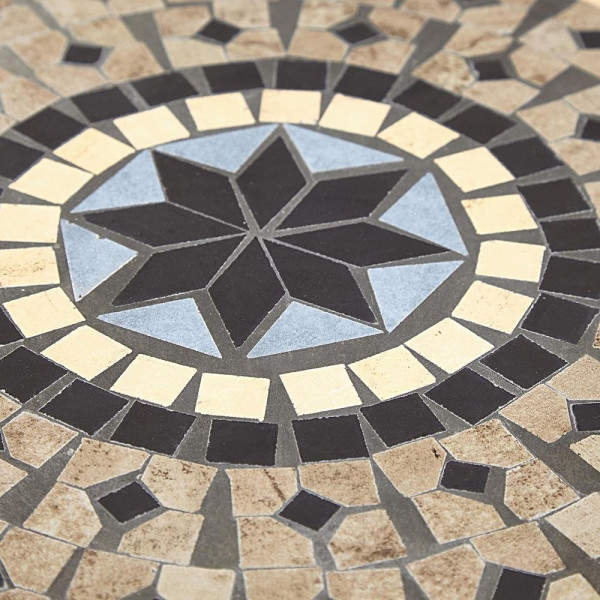 Кованый стол Secret De Maison «Romeo Astra» (PL08-1070-1-GBRN) (Чёрный) фото № 4