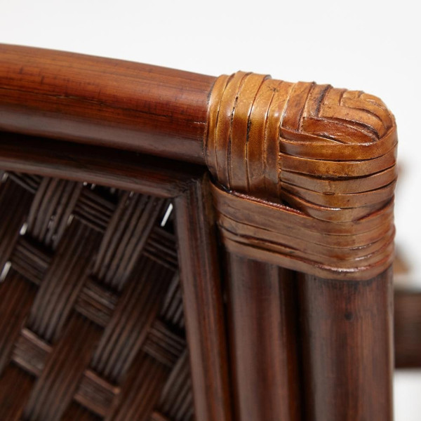 Комплект обеденный «Андреа Гранд» (Grand Andrea) натуральный ротанг (Pecan washed) фото № 11