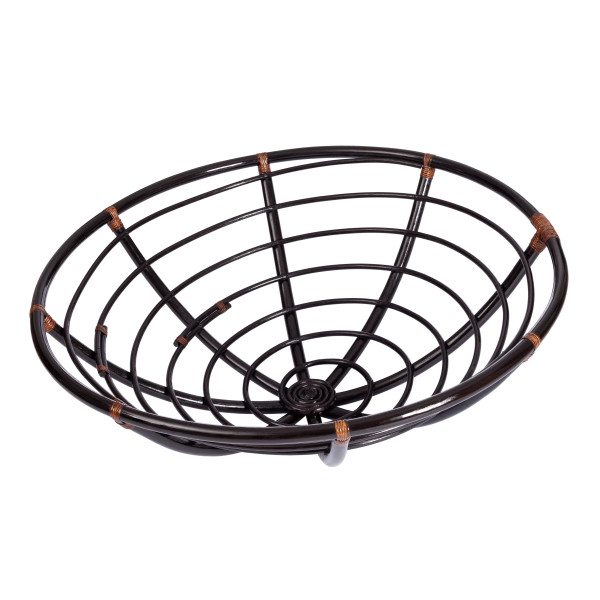 Кресло из натурального ротанга «Папасан» (Papasan 23/01 Antique brown античный чёрно-коричневый) + Подушка (старт) фото № 18