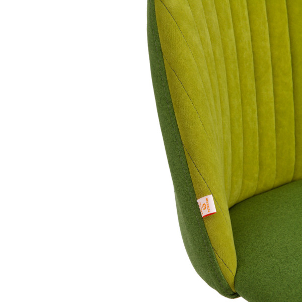 Кресло MELODY (флок/экошерсть, олива/зеленый, 23/1811-19) фото № 7