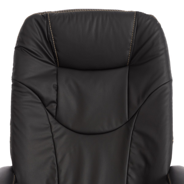 Кресло «Softy Lux» (Искусственная чёрная чёрная кожа) фото № 7