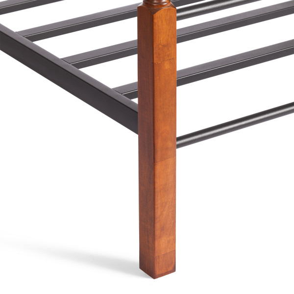 Кровать двуспальная AT 915 (металлический каркас) + основание (160см x 200см) фото № 14